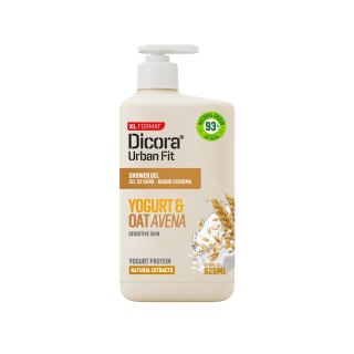 DISICLIN DICORA Żel pod prysznic Jogurt i Płatki Owsiane 825 ml