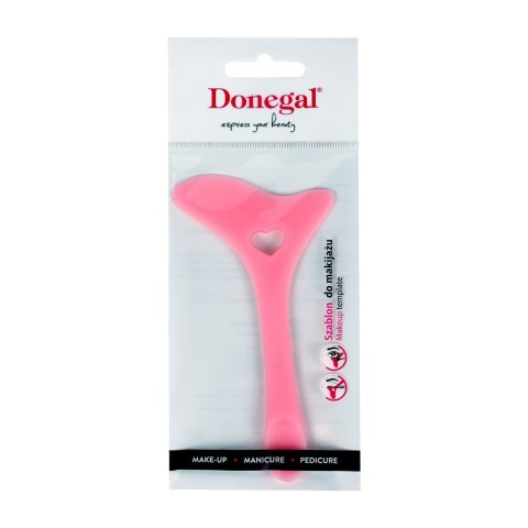 DONEGAL DONEGAL Aplikator - szablon silikonowy do makijażu oczu i ust (4295)