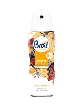 DRAMERS BRAIT 2in1 Air Care Suchy Odświeżacz powietrza Golden Amber (Essential Oils) 300 ml