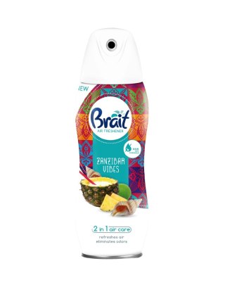 DRAMERS BRAIT 2in1 Air Care Suchy Odświeżacz powietrza Zanzibar Vibes (Essential Oils) 300 ml