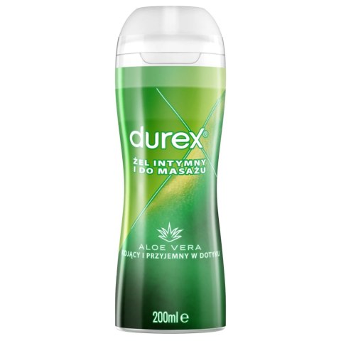 DUREX DUREX Żel intymny i do masażu kojący Aloe Vera 200 ml