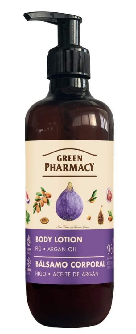 ELFA PHARM GREEN PHARMACY Balsam do ciała Olejek figowy i Arganowy 400 ml