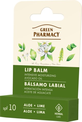 ELFA PHARM GREEN PHARMACY Balsam do ust Aloes i Limonka 3,6 g