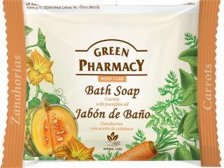 ELFA PHARM GREEN PHARMACY Mydło do rąk w kostce Marchewka + Olej z dyni 100 g