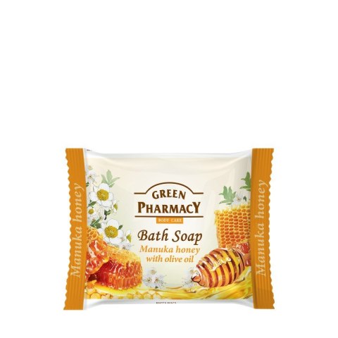 ELFA PHARM GREEN PHARMACY Mydło do rąk w kostce Miód manuka + Olej z oliwek 100 g