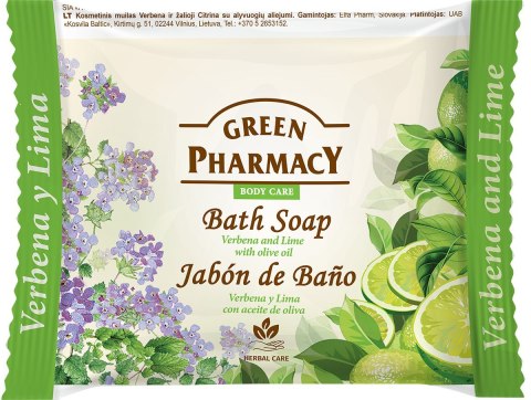 ELFA PHARM GREEN PHARMACY Mydło do rąk w kostce Werbena + Limonka 100 g