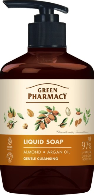 ELFA PHARM GREEN PHARMACY Mydło w płynie Migdały + Olej arganowy 460 ml