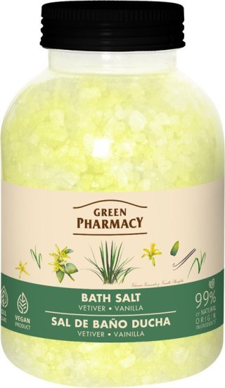 ELFA PHARM GREEN PHARMACY Sól do kąpieli Wetyweria i Wanilia 1000 g