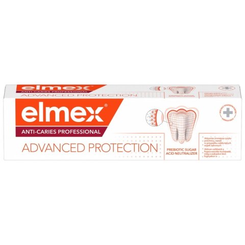 ELMEX/MERIDOL ELMEX Anti-Caries Professional Pasta do zębów ochronna Advanced Protection 75 ml
