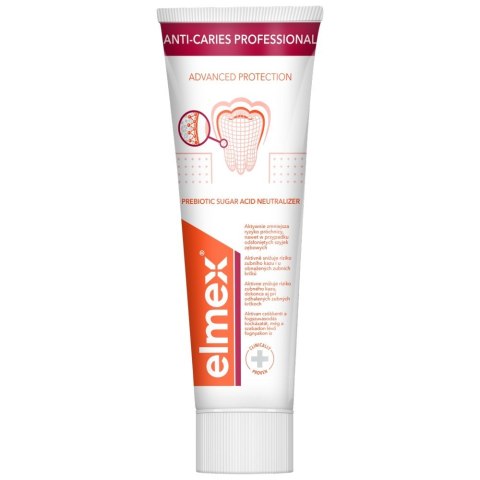 ELMEX/MERIDOL ELMEX Anti-Caries Professional Pasta do zębów ochronna Advanced Protection 75 ml
