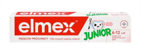 ELMEX/MERIDOL ELMEX Pasta do zębów dla dzieci Junior 5-12 lat 75 ml