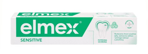 ELMEX/MERIDOL ELMEX Sensitive Pasta do zębów z aminofluorkiem 75 ml