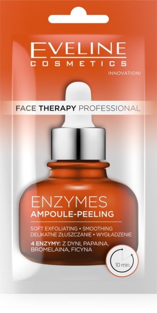 EVELINE EVELINE Face Therapy Professional Maska-ampułka delikatnie złuszczająca z 4 enzymami 8 ml