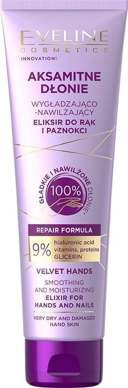 EVELINE EVELINE RĘCE Krem 75ml Aksamitne dłonie $