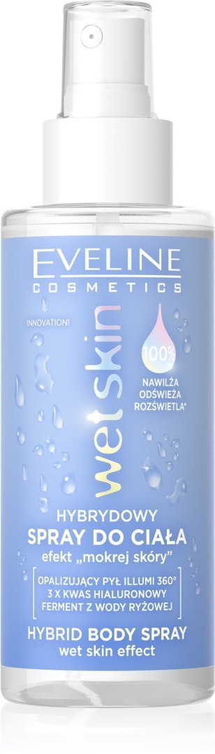 EVELINE EVELINE Wet Skin Hybrydowy Spray do ciała - efekt "mokrej skóry" 150 ml