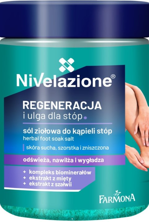 FARMONA FARMONA Nivelazione Sól ziołowa do kąpieli stóp - regeneracja i ulga dla stóp 350 g