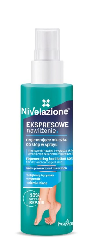 FARMONA NIVELAZIONE Regenerujące mleczko do stóp w sprayu 100 ml