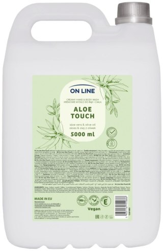 FORTE SWEEDEN ON LINE Kremowe mydło do rąk i ciała Aloes&Olej z oliwek 5000 ml