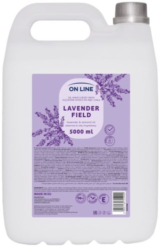 FORTE SWEEDEN ON LINE Olejkowe mydło do rąk i ciała Lawenda&Olej migdałowy 5000 ml