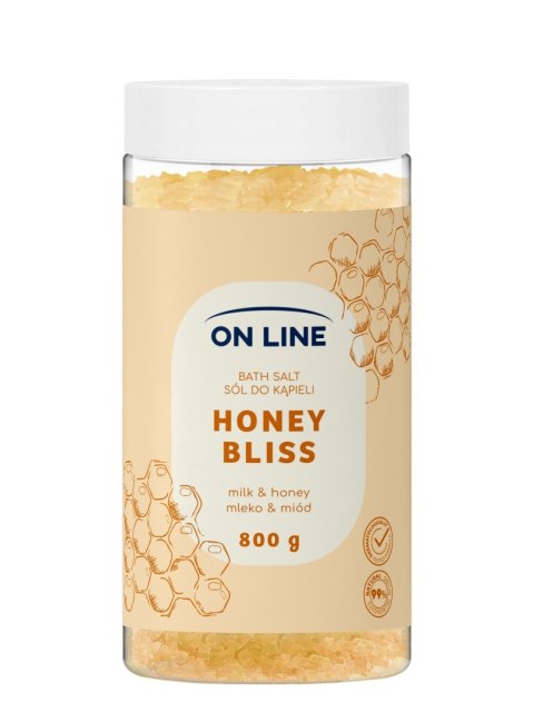 FORTE SWEEDEN ON LINE Sól do kąpieli Honey Bliss 800 g