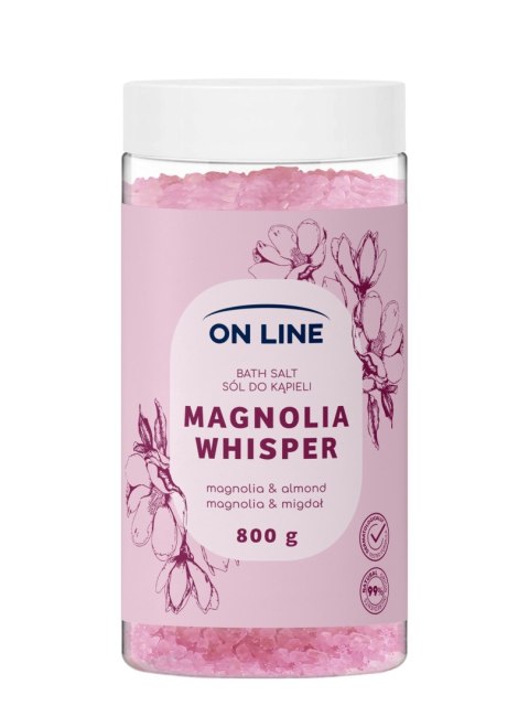 FORTE SWEEDEN ON LINE Sól do kąpieli Magnolia Whisper 800 g