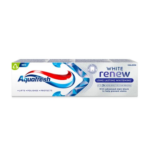 GSK AQUAFRESH White Renew Pasta do zębów wybielająca - Long Lasting Whitening 75 ml