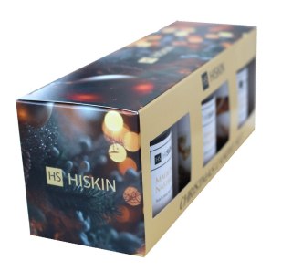 HISKIN HISKIN Christmas Candle Set Zestaw Świec sojowych 1op.-3 sztuki