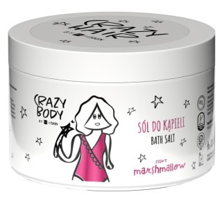 HISKIN HISKIN Crazy Body Sól do kąpieli - MARSHMALLOW 300 g