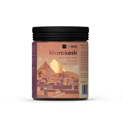 HISKIN HISKIN Home Marakesh Świeca sojowa 200 ml
