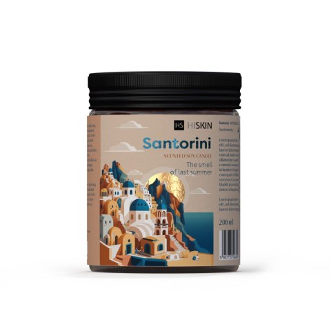 HISKIN HISKIN Home Santorini Świeca sojowa 200 ml