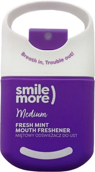 HISKIN HISKIN Smile More Medium Miętowy odświeżacz do ust 20 ml