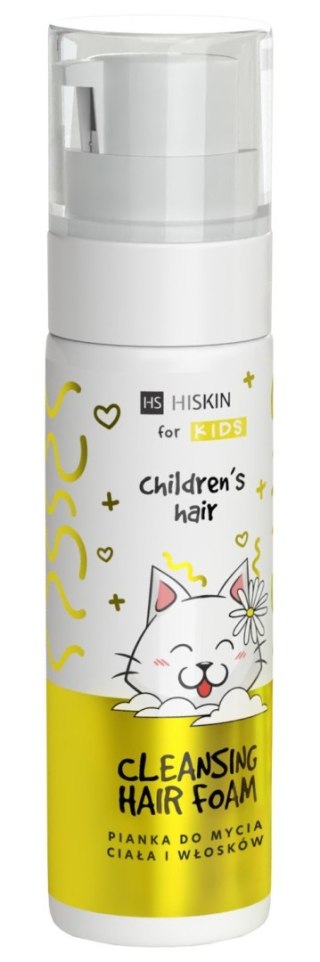 HISKIN HISKIN for Kids Pianka do mycia ciała i włosków - PROTEINY RYŻU 200 ml
