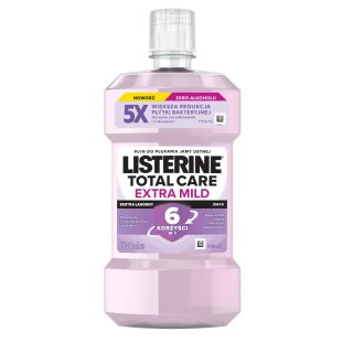 JOHNSON LISTERINE Płyn do płukania jamy ustnej Total Care - Extra Mild (łagodny smak) 500 ml