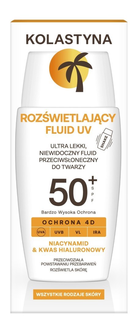 KOLASTYNA OPALANIE KOLASTYNA Fluid do twarzy SPF50+ 50 ml