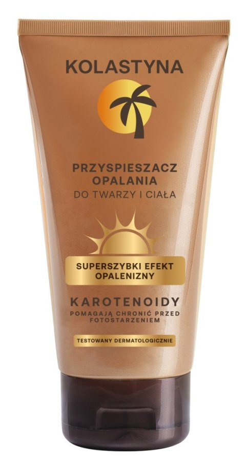 KOLASTYNA OPALANIE KOLASTYNA Przyspieszacz opalania do twarzy i ciała 150 ml