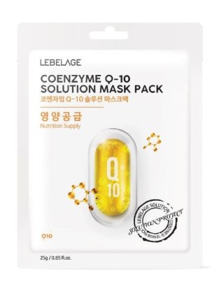 LEBELAGE LEBELAGE Maseczka w płachcie Coenzyme Q10 25g