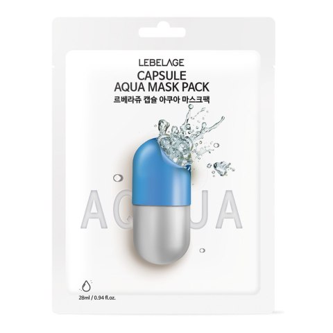 LEBELAGE LEBELAGE Maseczka w płachcie Dr. Capsule Aqua