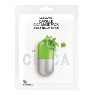 LEBELAGE LEBELAGE Maseczka w płachcie Dr. Capsule Cica