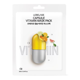 LEBELAGE LEBELAGE Maseczka w płachcie Dr. Capsule Vitamin
