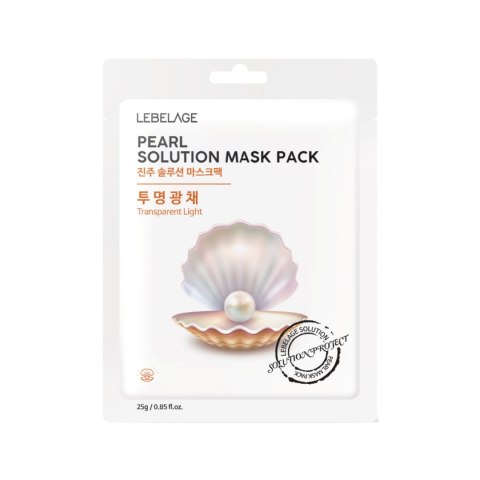 LEBELAGE LEBELAGE Maseczka w płachcie Pearl Solution