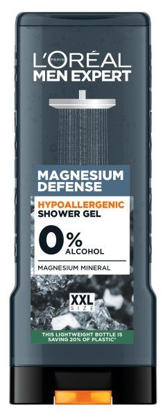 LOREAL LOREAL Men Expert Żel pod prysznic Magnesium Defense - 400 ml