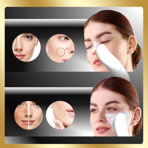 LUMINEO LUMINEO Professional Line Szczoteczka do twarzy Sonic Thermo Brush + Żel Lumineo do skóry delikatnej i wrażliwej