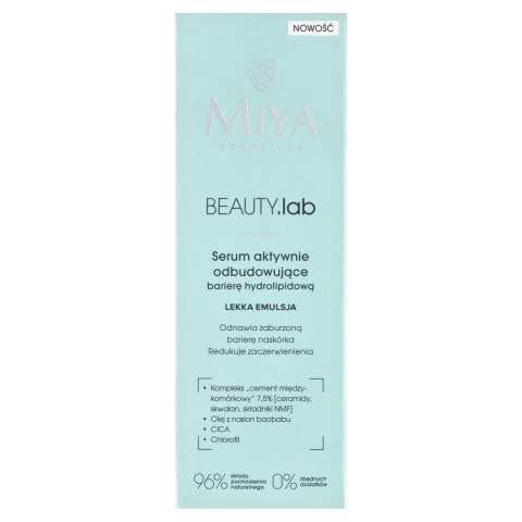 MIYA MIYA BEAUTY.lab Serum aktywnie odbudowujące barierę hydrolipidową 30 ml