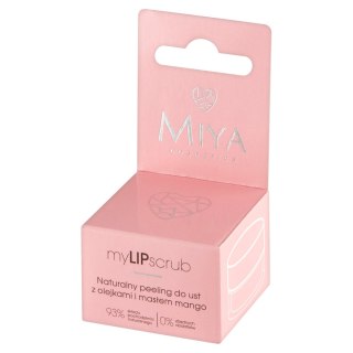 MIYA MIYA myLIPscrub Naturalny peeling do ust z olejkami i masłem mango 10g
