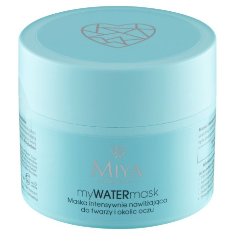 MIYA MIYA myWATERmask Maska intensywnie nawilżająca 50 ml