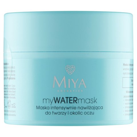 MIYA MIYA myWATERmask Maska intensywnie nawilżająca 50 ml