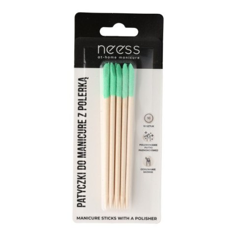 NEESS NEESS Patyczki z nasypem piaskowym 114mm. (2482) 10 szt