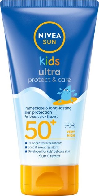 NIVEA NIVEA SUN Kids Ultra Protect & Care Balsam ochronny do opalania dla dzieci SPF 50+ 150 ml