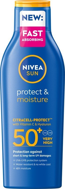 NIVEA NIVEA SUN Protect & Moisture Balsam nawilżający do opalania SPF50+ 200 ml