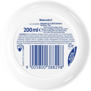 NIVEA NIVEA Soft Daily UV Krem intensywnie nawilżający SPF15 do twarzy, ciała i rąk 200 ml
